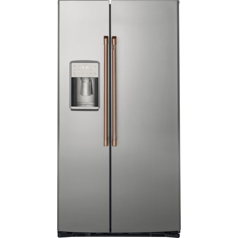 Refrigerator Handle, Brushed Copper