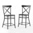 Estrella Counter Stool with Metal Frame-509437787
