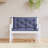 Outdoor 2.8'' Bench Seat / Back Cushion-1904153562-1904153561