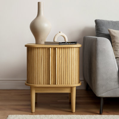 Table de chevet Tambour