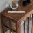 Retro Walnut Large-Capacity Accent Cabinet