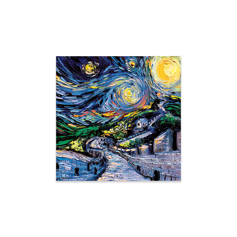 Red Barrel Studio® Van Gogh Never Saw The Great Wall On Plastic ...