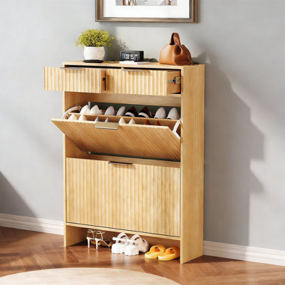 10 Pair Shoe Storage Cabinet