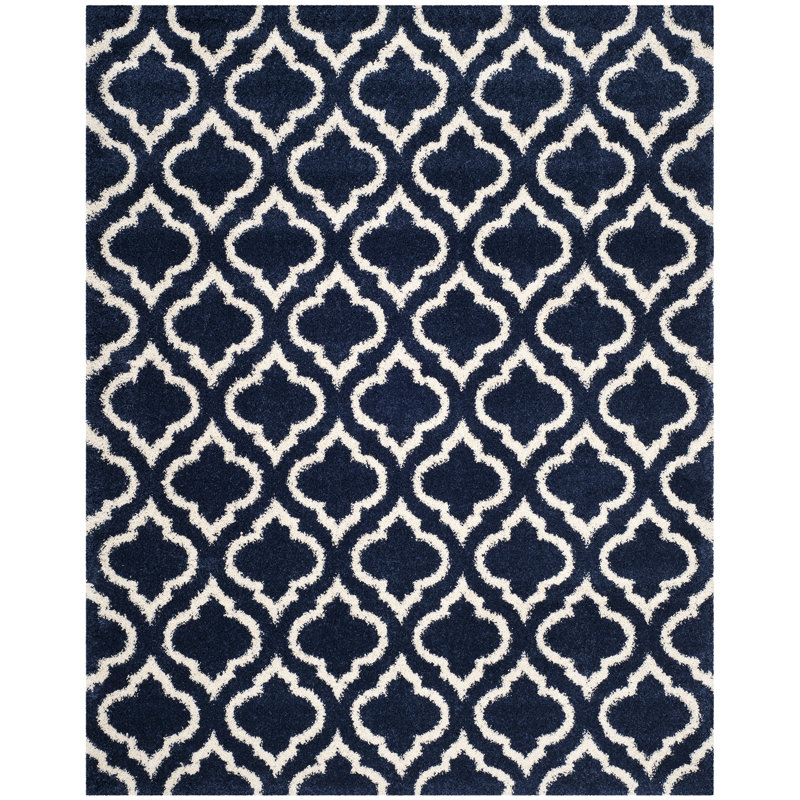 Tapis à poils longs Darrold Hudson, Rectangle 6 pi x 9 pi
