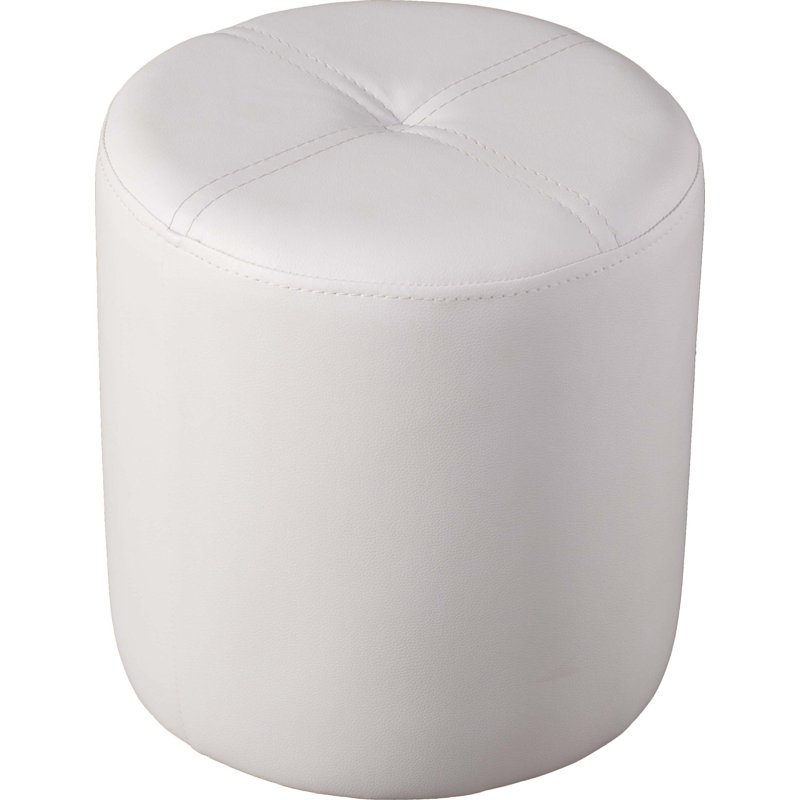 Tabouret d'appoint Bonsallo, blanc