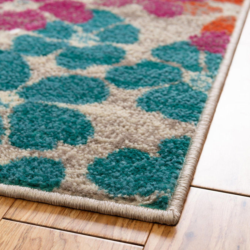 Analiese Floral Indoor Rug, Rectangle 9' x 12'