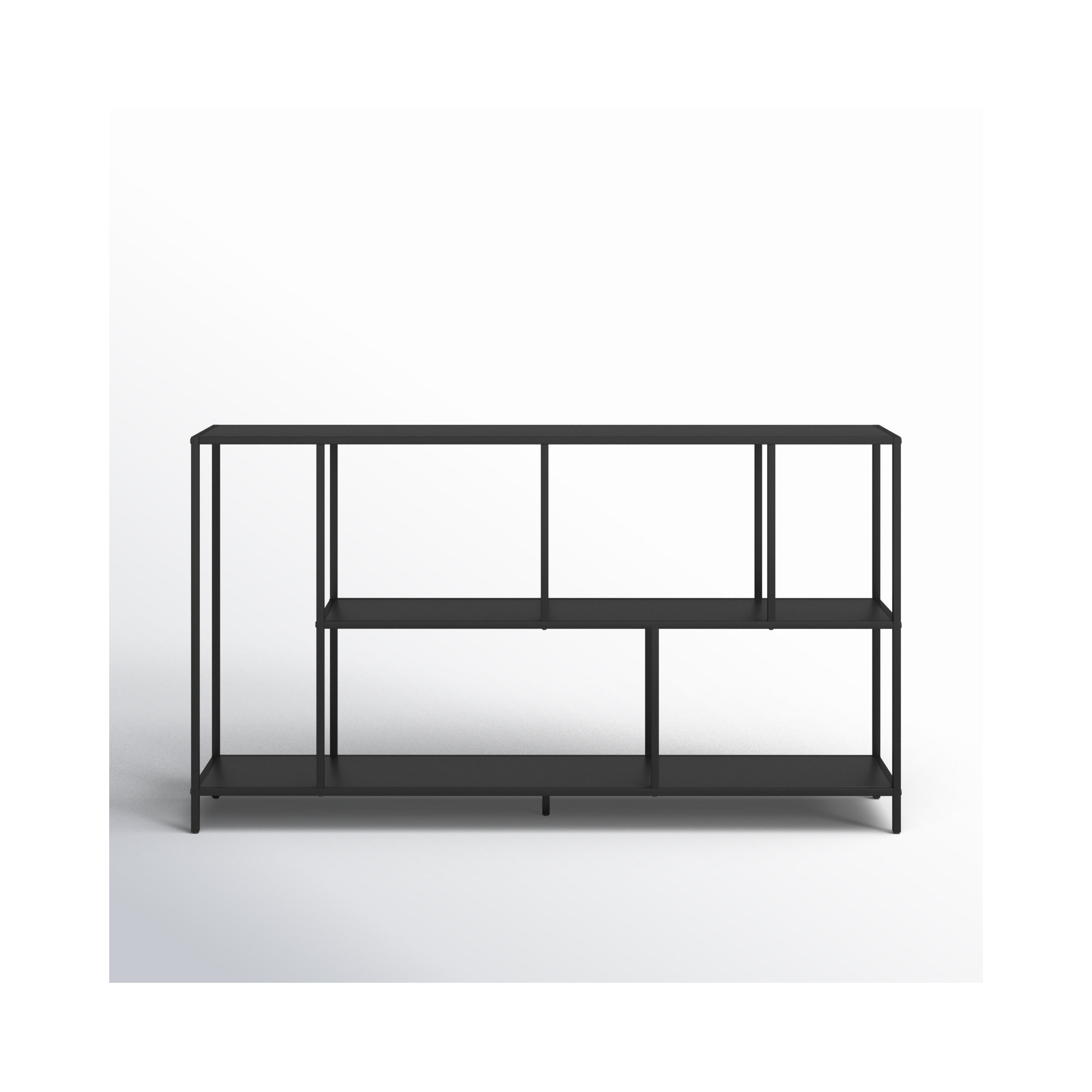 Level 52'' Console Table, Blackened Bronze