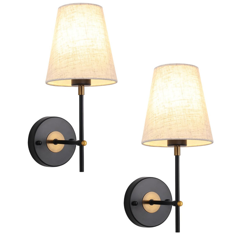 Rumalda Matte Black 37.5cm H Outdoor Sconce