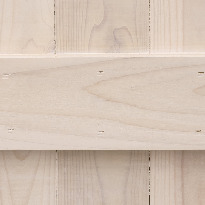 Volets extérieurs pour planche et lattes, Blanc délavé, 48 po