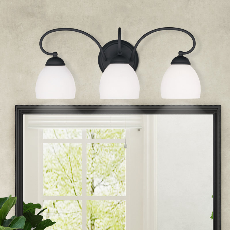 Rossitano 3 - Light Dimmable Vanity Light, Black