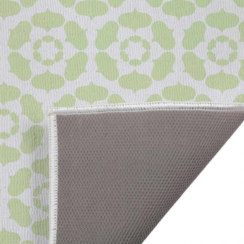 Cleo Outdoor Doormat, Lime, 17'' W x 24'' L