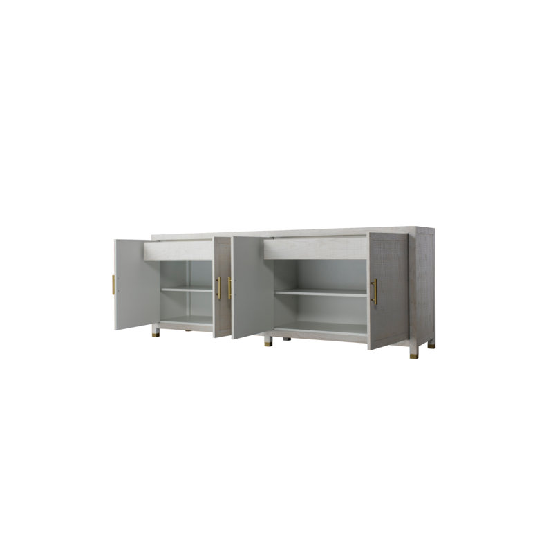 Raffles 89'' Solid Wood Sideboard