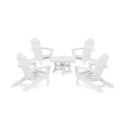 5-Piece Monterey Bay Adirondack Chair Conversation Group