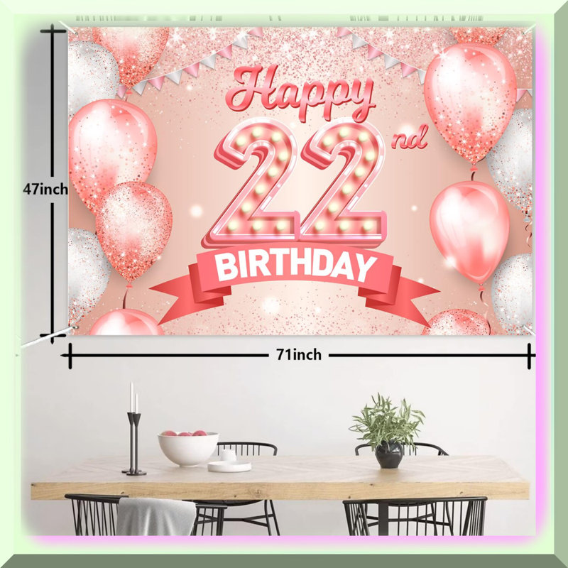 Boxing Bash Birthday Banner Backdrop