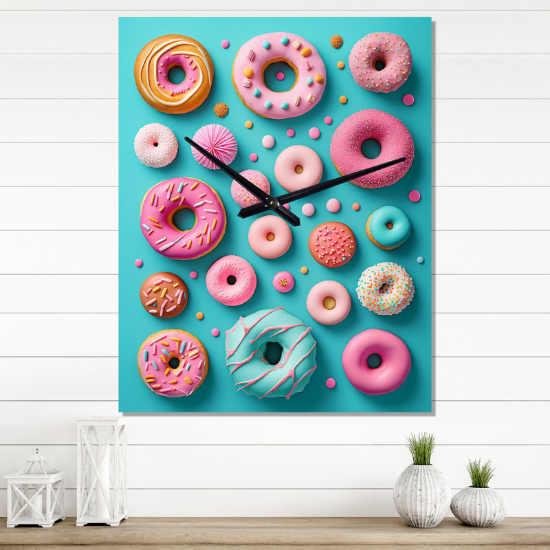 Horloge murale Innessa, H 40 po x l 30 po x P 1 po