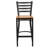 Loughran Ladder Back Metal Restaurant Barstools-21223156-94596160-94596161