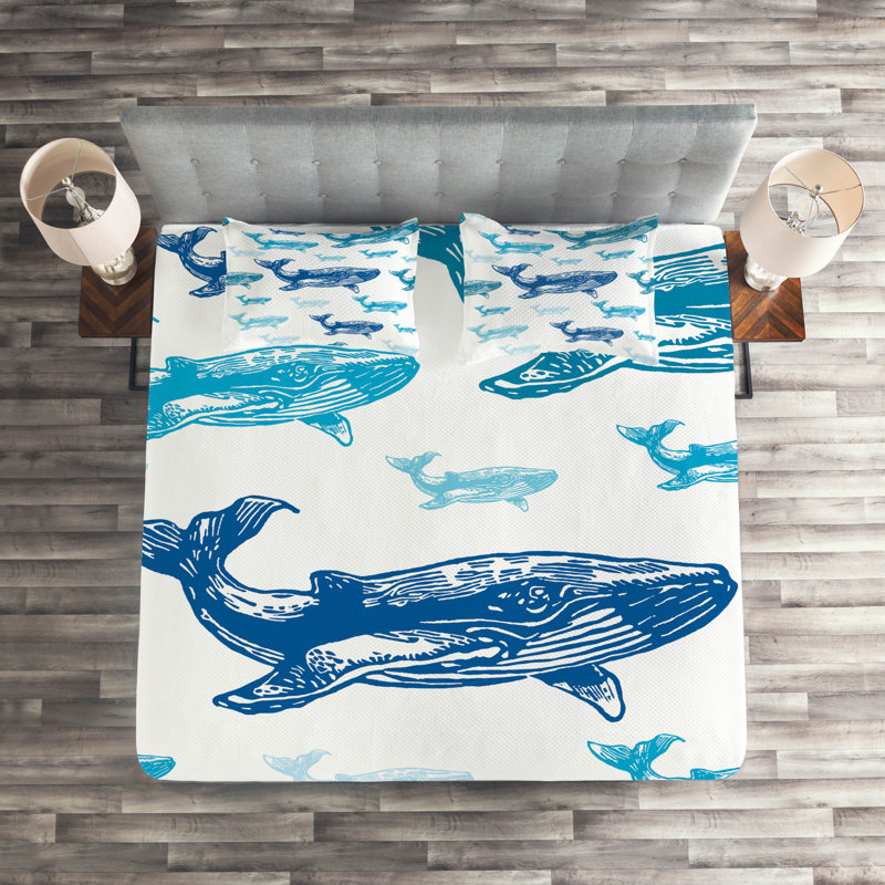 Coastal Polyester Coverlet