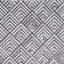 Area Cowhide Geometric Area Rug in Gray-831640243