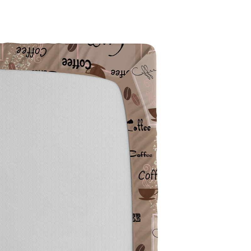 Ensemble de 2 draps-housse Ambesonne Coffee