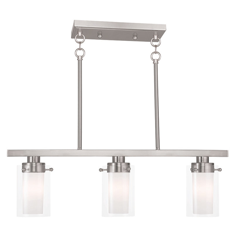 Levi 3 Light Candle-Style Chandelier