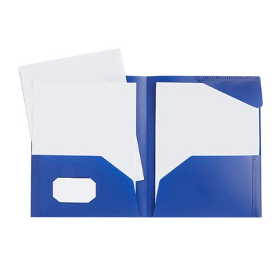 Storage clip  Two-Pocket File Folder With Inner Flap Double Pocket Document Organizer Folder Colorful Paper  For Office School File Classification