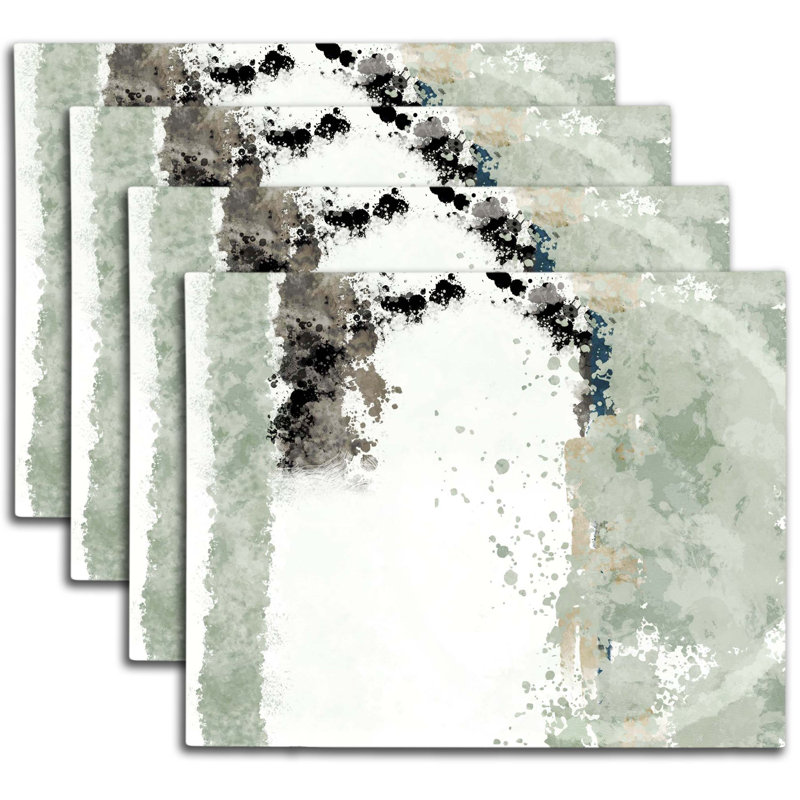 Napperon abstrait en polyester