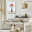«Flowers In Color» par Tomas Design, art mural en verre acrylique-1941829330