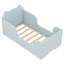 Lit pour tout-petits en forme d'ours, lit de bébé pour 3 à 6 ans, structure en bois de pin à profil bas-117497437