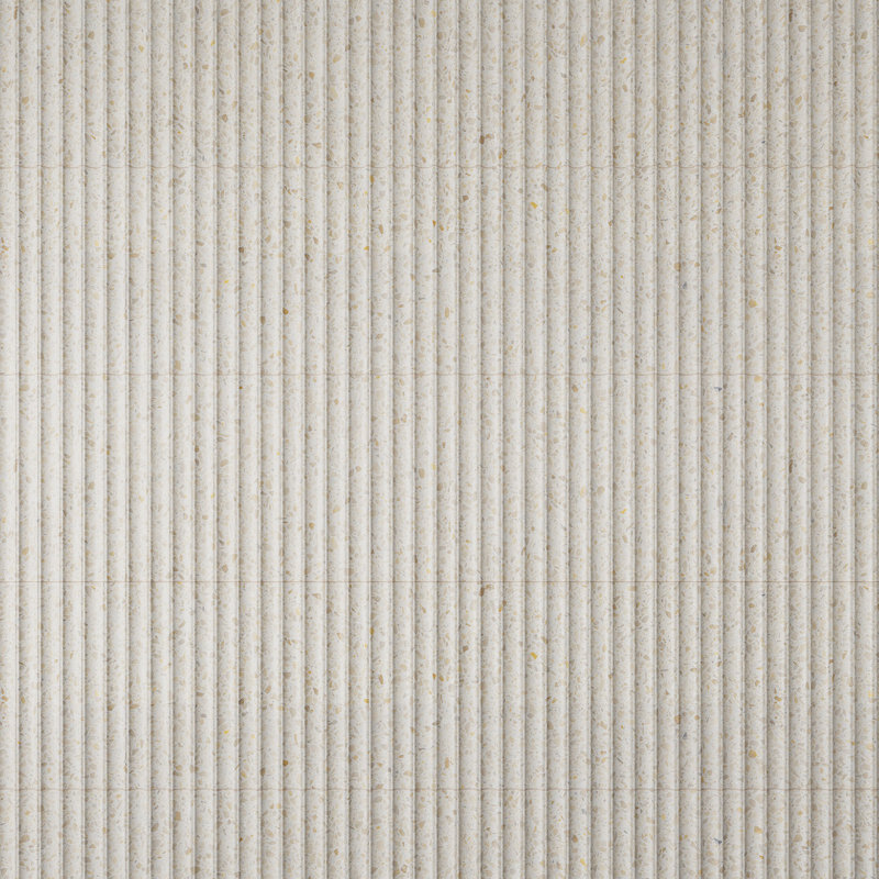 Spanish Deco Pureform Porcelain 12"x 24" Floor and Wall Tile - (5 PCS, 10.76 Sq. Ft.), Terrazzo Cream