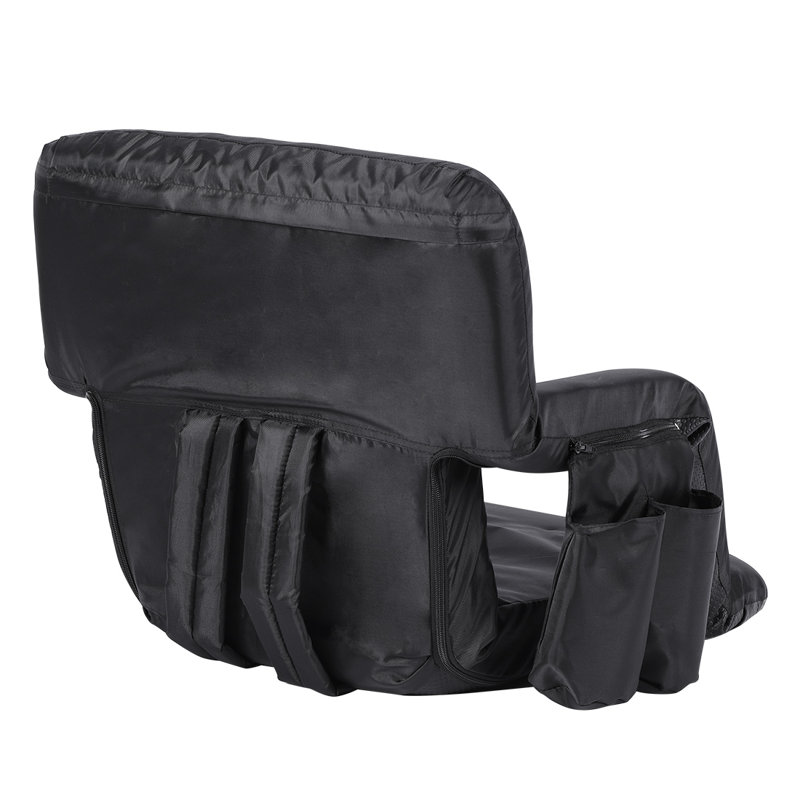 Folding Stadium Seat, Black