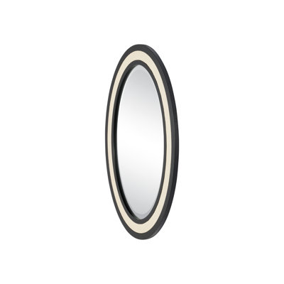 Deanna Raffia Framed Wall Mirror