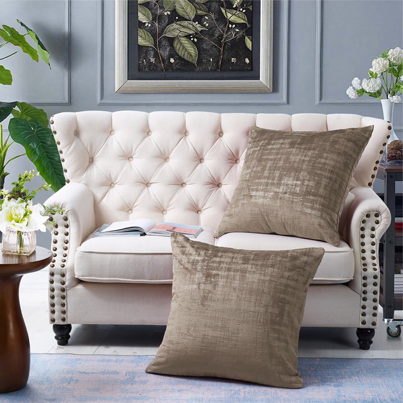 Square Euro Cushion Cover, Simply Taupe
