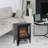 Freestanding Electric Fireplace Stove heater with 3D Flame effect