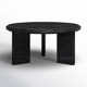 Bryce Nesting Coffee Table- Large-Creamy Taupe Marble Solid