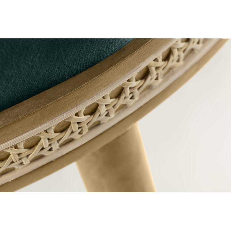 Alma Upholstered Dining Chair, Duck
