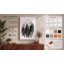 Quiet Northern Forest Scandinavian - Wrapped Canvas-1101427409-1101427415