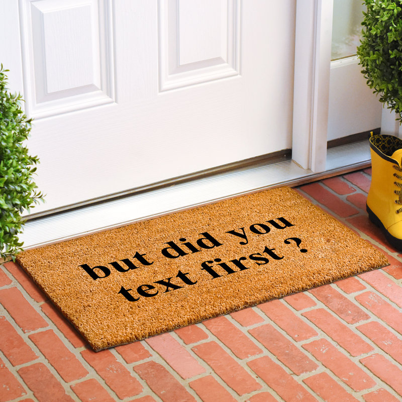 Tapis d'entrée et d'extérieur antidérapant Campeon, L 24 po x L 36 po