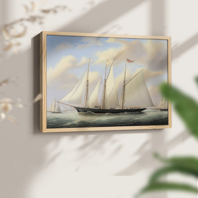 Nautical Series-CXIV - Reproduction encadrée - Restickable