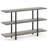 3-Tier Wide Display Shelf - Space-Saving, Sturdy Design, Lightweight For Living Room And Home Office-1717164234