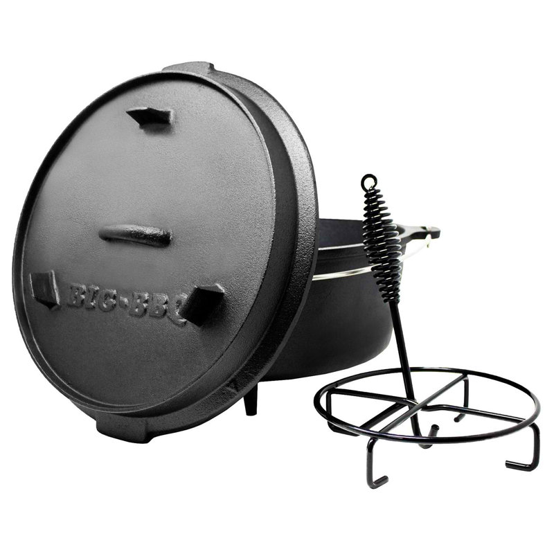 Klarstein Cast Iron Round Casserole Dish, 11.5