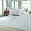 Ensemble de literie Modern Farmhouse, couette 100% coton jacquard, très grand / très grand californien