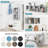 Latitude Run® Wall-mounted Square Cube Floating Shelves Set 2 For Display Shelves