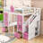 Charlo 2 Drawer Standard Bunk xwith Shelves by Harper Orchard-759781962-759782068