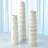 Totem Vase-Antique White-Lg
