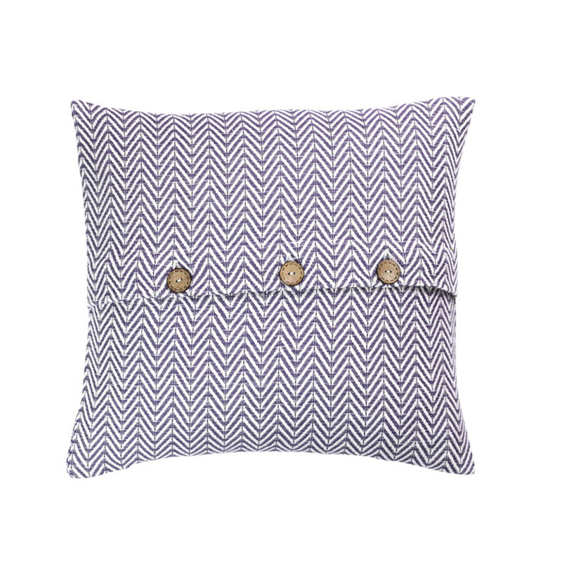 Housse de coussin cylindrique en coton Cylah