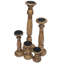 Wood Tabletop Candlestick-38038705