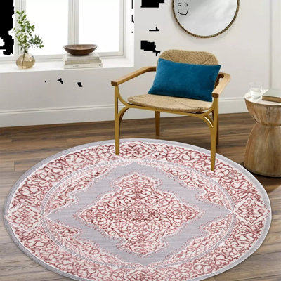 Round Marlie 120cm X 120cm Area Rug