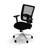 Rectangle 10 Person Flip Top 72'' L Modular Training Table and Chair Set with Casters and Modesty Panel and Cable Management