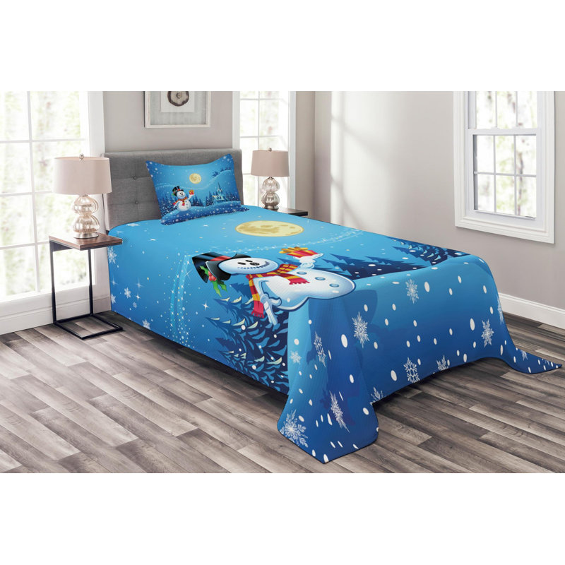 Polyester Coverlet, Twin Coverlet + 1 Sham