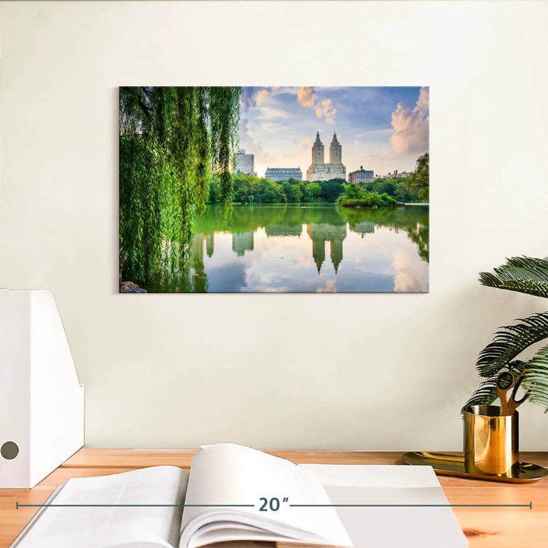 Vanna View From Central Park, 8" H x 12" W